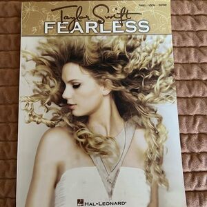Fearless Piano Vocal Guitar Songbook RARE Taylor Swift